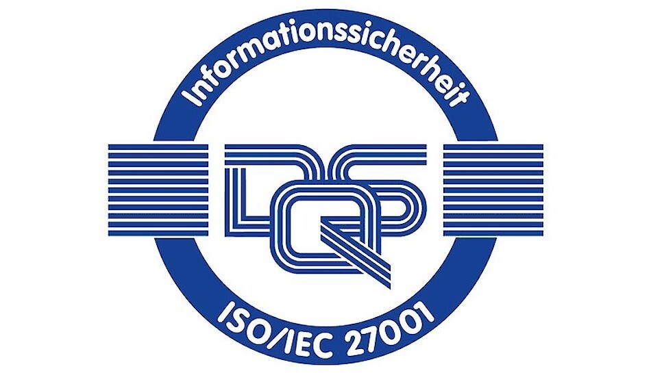 Zertifiziert nach ISO-Standard für Informationssicherheit (ISO 27001:2022)